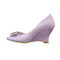 Chaussures de mariage printemps compensées moderne taille réelle du talon 2.95 pouce (7.5cm) - photo 2