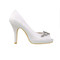 Chaussures de mariage talons hauts plates-formes luxueux taille réelle du talon 3.94 pouce (10cm) - photo 5