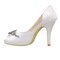 Chaussures de mariage talons hauts plates-formes luxueux taille réelle du talon 3.94 pouce (10cm) - photo 2
