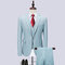 Mariage de bal smoking 3 pièces veste + pantalon + gilet formelle slim fit - photo 1