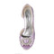 Chaussures de mariage printemps compensées moderne taille réelle du talon 2.95 pouce (7.5cm) - photo 3