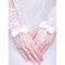 Dentelle avec bowknot blanc chic | gants de mariée modernes merveilleux - photo 1