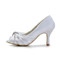 Chaussures de mariage romantique talons hauts taille réelle du talon 3.54 pouce (9cm) printemps eté - photo 2