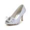 Chaussures de mariage romantique talons hauts taille réelle du talon 3.54 pouce (9cm) printemps eté - photo 1