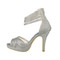 Chaussures de mariage charmante taille réelle du talon 3.94 pouce (10cm) plates-formes talons hauts - photo 7