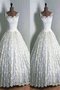 Robe de mariée naturel manche nulle jusqu'au sol de mode de bal de col en cœur - photo 1