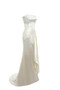Robe de mariée chic officiel avec sans manches de traîne moyenne en grandes tailles - photo 5