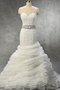 Robe de mariée ceinture pendant de sirène en organza avec ruban - photo 1