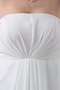 Robe de mariée informel plissé longue facile de tour de ceinture en haute - photo 2