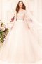 Robe de mariée romantique distinguee vintage de mode de bal avec nœud à boucles - photo 1