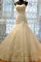 Robe de mariée populaire de col en cœur de sirène textile en tulle appliques - photo 1