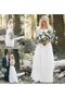 Robe de mariée classique mode sobre avec chiffon a plage - photo 2