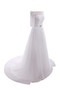 Robe de mariée exclusif formelle textile en tulle satin extensible avec zip - photo 4