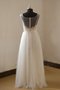 Robe de mariée ceinture a-ligne avec décoration dentelle en plage textile en tulle - photo 2
