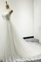 Robe de mariée avec sans manches avec décoration dentelle en tulle de bustier cordon - photo 2