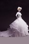 Robe de mariée brillant en dentelle avec chiffon en tulle avec perle - photo 1