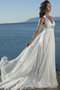 Robe de mariée sexy moderne luxueux de tour de ceinture en haute manche nulle - photo 2