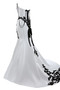 Robe de mariée brillant intemporel branle de traîne moyenne couvert de dentelle - photo 7