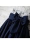 Robe de cortège enfant ligne a grandes bretelles de princesse en chiffon avec fleurs - photo 3