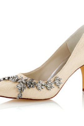 Chaussures de mariage eté talons hauts moderne taille réelle du talon 3.15 pouce (8cm)