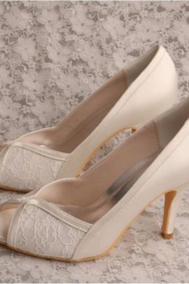 Chaussures pour femme romantique taille réelle du talon 3.15 pouce (8cm) talons hauts printemps eté