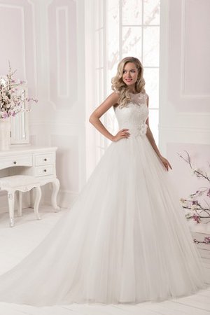 Robe de mariée petites tailles sans manches mode de bal solennel pomme - photo 1