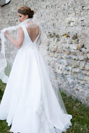 Robe de mariée traîne longue sans bretelles au drapée glamorous & dramatique - photo 1