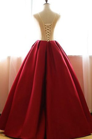 Robe de quinceanera longue en chute de col en cœur textile en tulle de mode de bal - photo 2