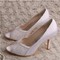 Chaussures pour femme romantique taille réelle du talon 3.15 pouce (8cm) talons hauts printemps eté - photo 2