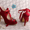 Chaussures de mariage formel talons hauts plates-formes hauteur de plateforme 0.59 pouce (1.5cm) - photo 5