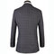 Plaid costumes grande taille tailleur hommes costumes noir - photo 3