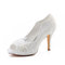 Chaussures pour femme automne moderne romantique talons hauts plates-formes formel - photo 5