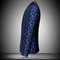 Veste slim fit top qualité pochette costume hommes bleu blazer - photo 3