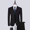 Mode marié slim fit mariage robe costume hôte gris - photo 6