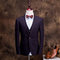 3 pièces veste + gilet + pantalon marque mariage hommes costumes décontracté - photo 6