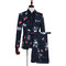 Mariage costume homme noir hommes hommes floral - photo 1