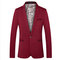 Et automne veste blazer slim fit hommes costume - photo 5