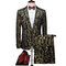 Costume de luxe imprimé hommes mode homme scène - photo 1