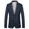 Gentleman costume automne hommes blazer masculino - photo 4