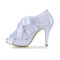 Chaussures de mariage taille réelle du talon 3.94 pouce (10cm) formel talons hauts plates-formes - photo 2