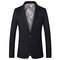 Et automne veste blazer slim fit hommes costume - photo 2