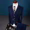 Slim fit costumes costume homme blazer marié robe de mariée ensemble - photo 2