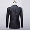 Pour hommes costume slim fit smoking affaires mariage bal - photo 2