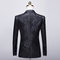 Pour hommes costume slim fit smoking affaires mariage bal - photo 2