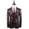 Imprimé hommes costumes hommes costume slim fit nouvelle marque - photo 4