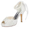 Chaussures de mariage plates-formes romantique talons hauts taille réelle du talon 3.94 pouce (10cm) - photo 1