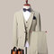 Hommes costumes pour mariage hommes costumes costume ensemble tuxedos revers - photo 2