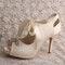 Chaussures de mariage formel talons hauts plates-formes hauteur de plateforme 0.59 pouce (1.5cm) - photo 3
