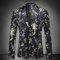 Blazers fantaisie blazer homme hommes imprimé floral - photo 1