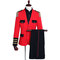 Costume homme 2 pièces smoking avec pantalon costumes pour hommes rouge - photo 1